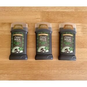 3 X Dove Men + Care Chocolate Mint Martini 72H Deodorant Aluminum Free 3.0 oz.